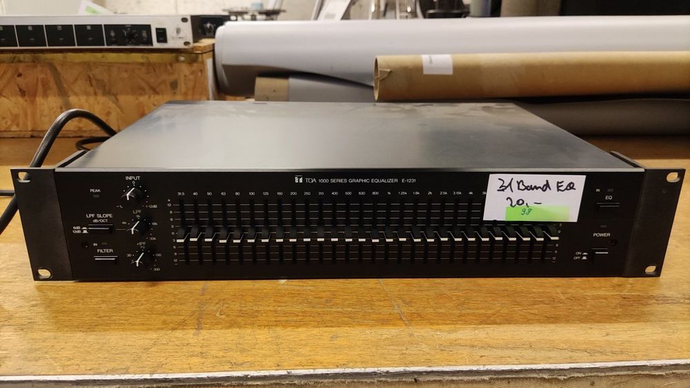 TOA 1000 Series Graphics Equalizer E1231 Kaufen auf Ricardo