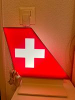Aktion: SWISS Logo Tischlampe - Luftblasen auf einer Seite