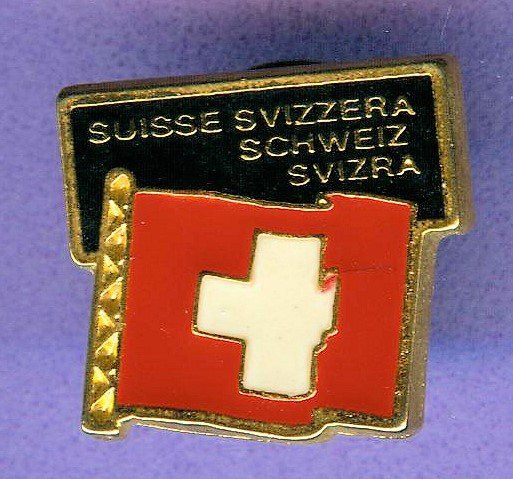 Placchette & Badge: Fahne SCHWEIZ – Usato da Winterthur venduto da Sammleroase