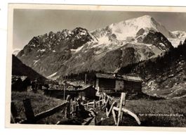 Sur le chemin d'Arolla et la  Pigne Berge Natur Alpen 1941