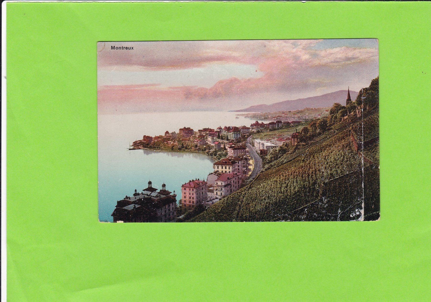 Cartoline postali: Montreux – Usato da St. Peterzell venduto da neckertal