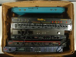 Studio Rack Equipment Konvolut Diverse
