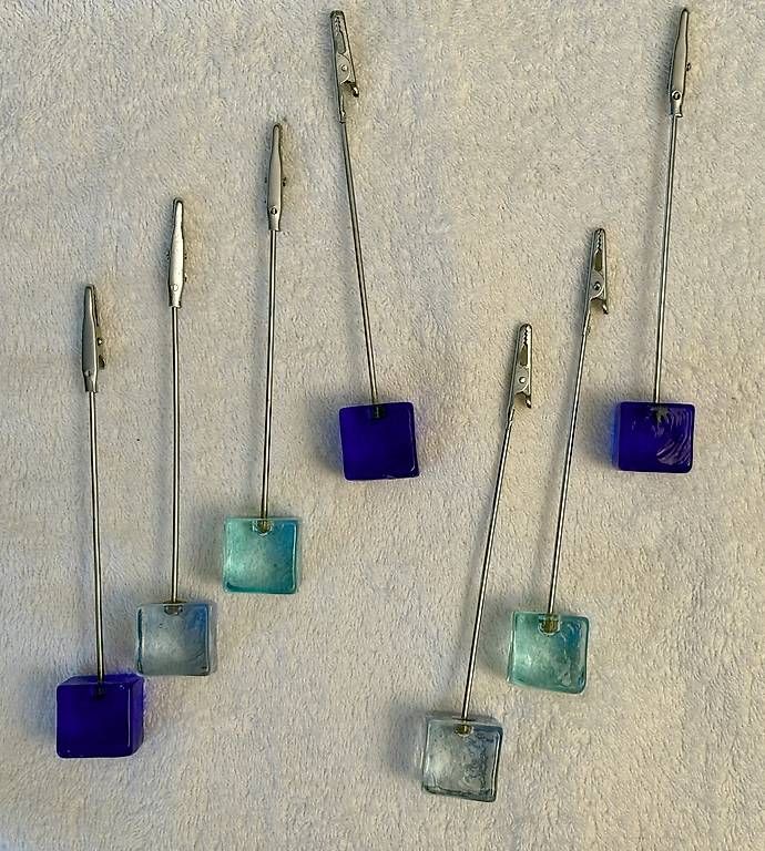 Tutte le decorazioni: Kartenhalter in blau Tönen – Usato da Dübendorf venduto da nerino03