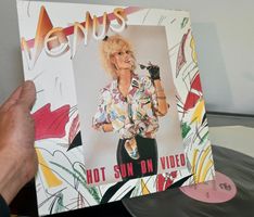 DISCO Venus – Hot Sun On Video 12" EX/VG++ gut