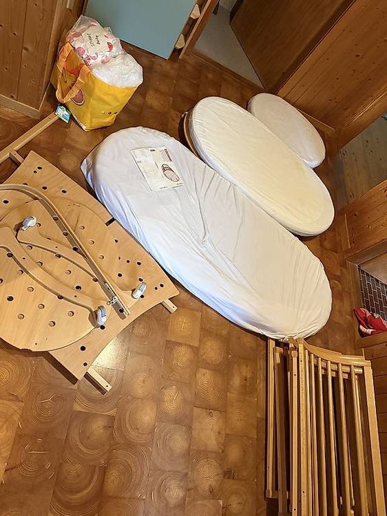 Lits: Stokke Sleepi V2 Komplettset, 3 Größen inkl. Zubehör – D'occasion à Unterwasser par jan_jxh6 1