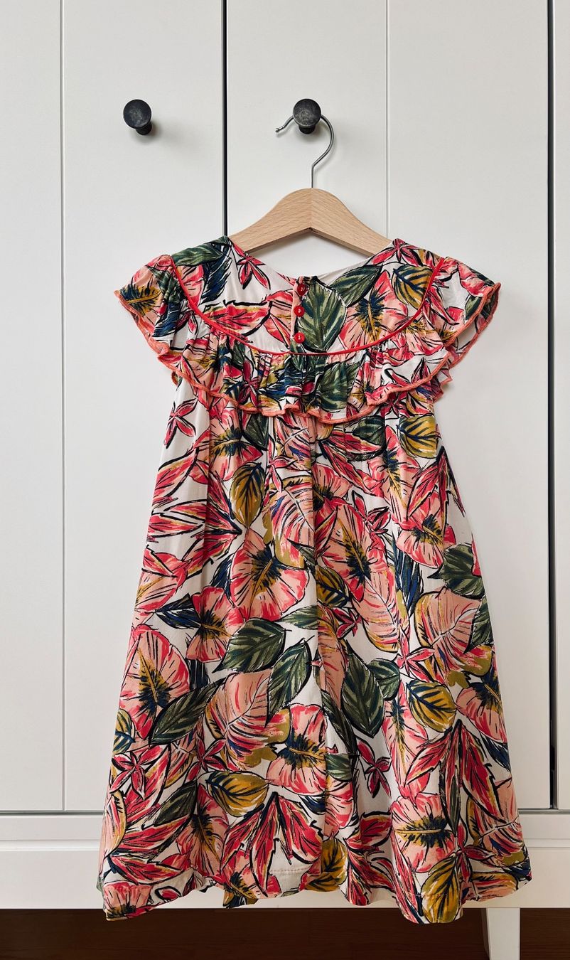 Mango Vestiti & Gonne: Mango, 104, Kleid, luftig, Blumen, rosa – Usato da Burgdorf venduto da rulan 2