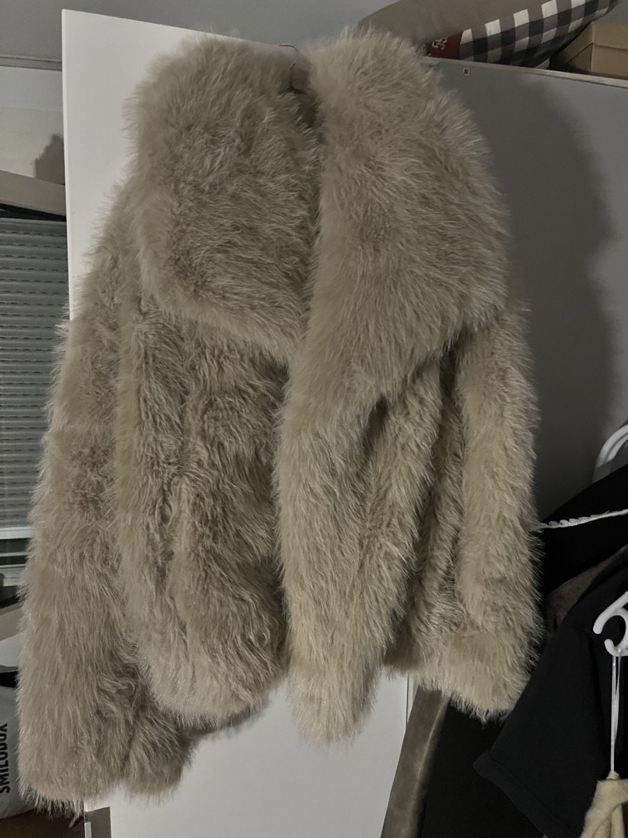 Shein Cappotti: Flauschiger Mantel – Usato da Winterthur venduto da tho_76b7