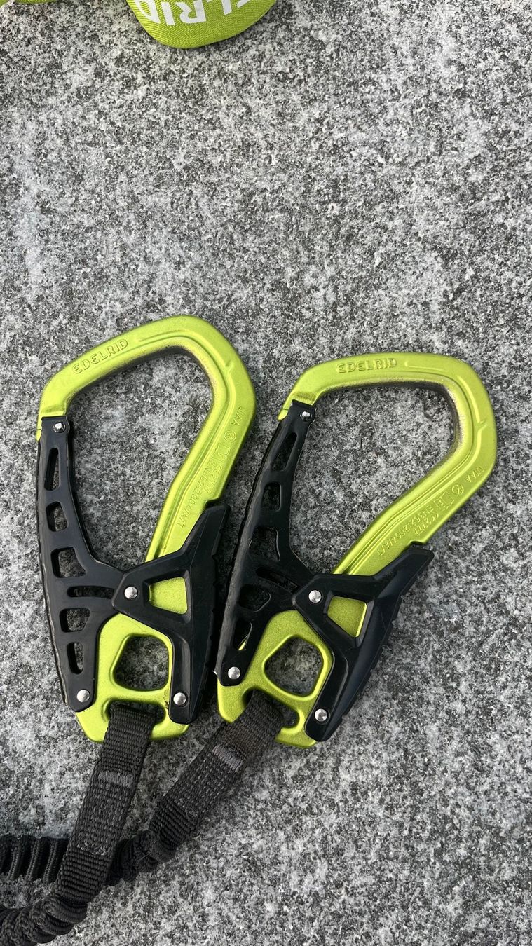 Attrezzatura da arrampicata: Edelrid Cable Comfort Tri - Klettersteigset – Usato da Jona venduto da tim_67jq 2