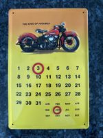 Blechschild (Jahreskalender)