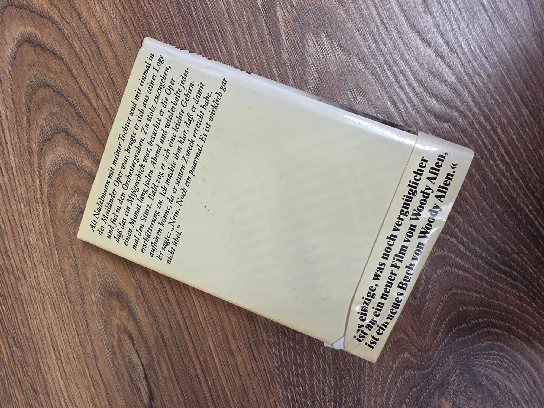 Bücher: Textsammlung - Woody Allen "Nebenwirkungen" – Gebraucht aus Nebikon von Japostyle 3