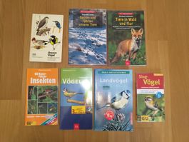 Naturführer: Vögel, Insekten, Tiere, Kompass, Spuren, Wald