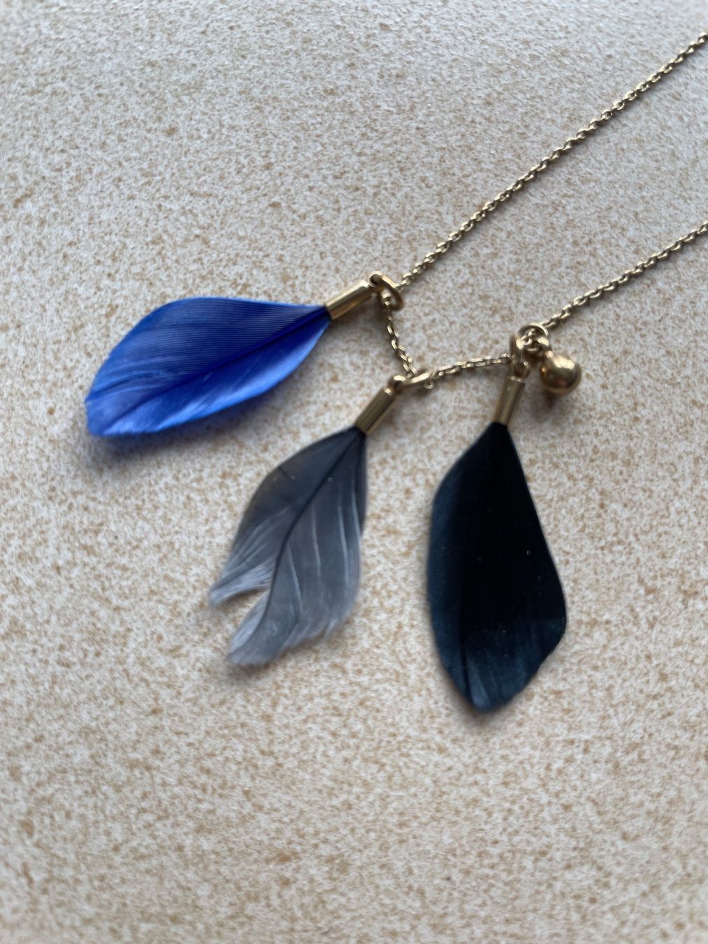 Catenine: Collier fantaisie avec plumes – Usato da Nyon venduto da Alex017 1