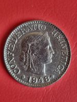 10 RAPPEN SCHWEIZ - 1948 - EHER SELTEN - VORZ. 