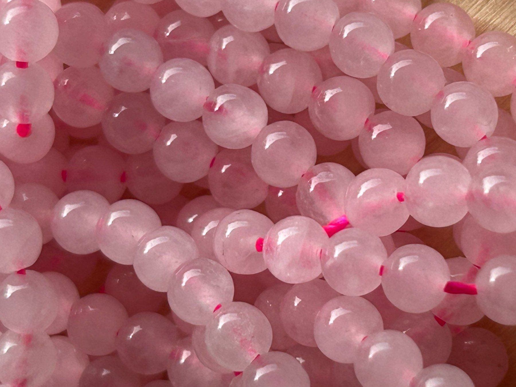 Pietre preziose: Strang echte Rosenquarz beads 4 mm – Nuovo e nell'imballaggio originale da Niederrohrdorf venduto da Ytobi