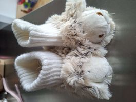 Kuschelige Baby Hüttenschuhe