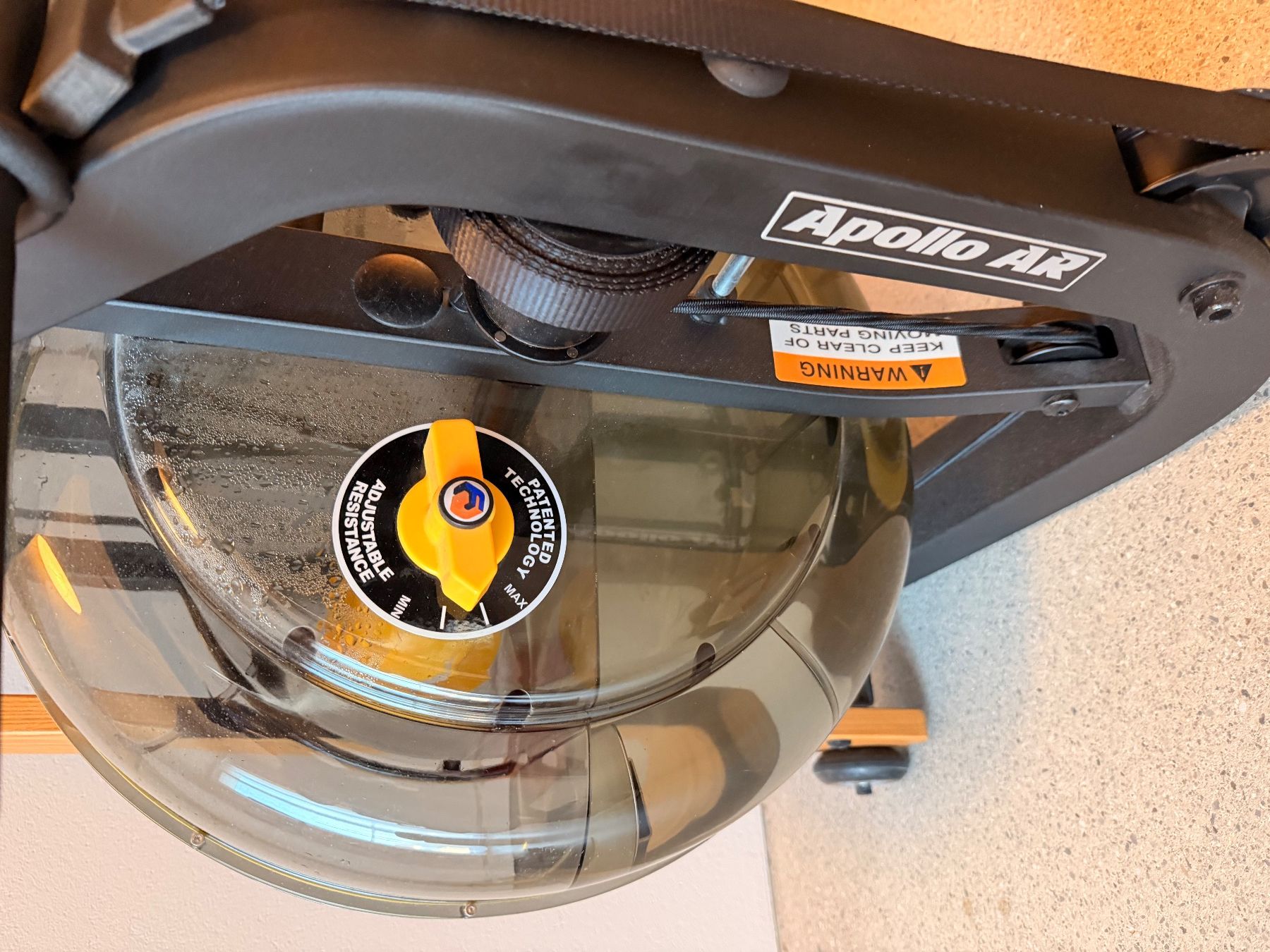 WaterRower Hometrainer: Apollo AR Fluid Power Rudergerät – Gebraucht aus Baldegg von Swissspeed 4