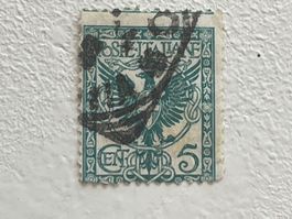 Italia Briefmarke