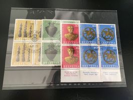1972 Pro Patria Viererblock ET Gest.