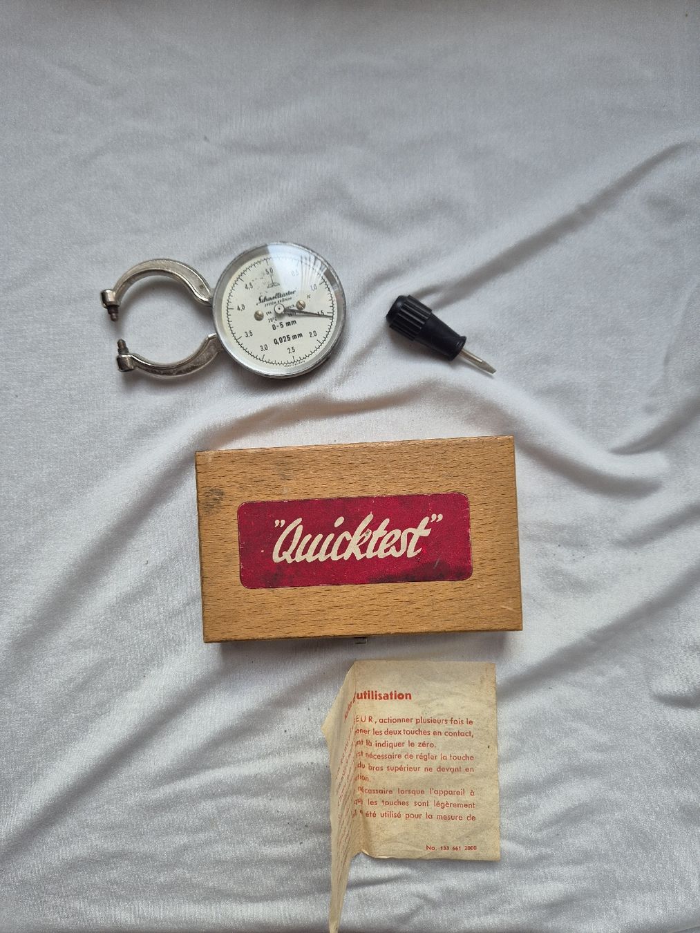 Misurare: outil ancien  Schnelltaster Quicktest vintage – Usato da Genthod venduto da Lenas9
