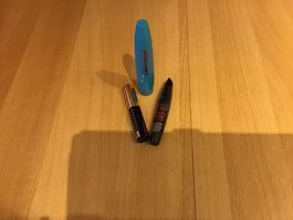 neue Mascara und Eyeliner