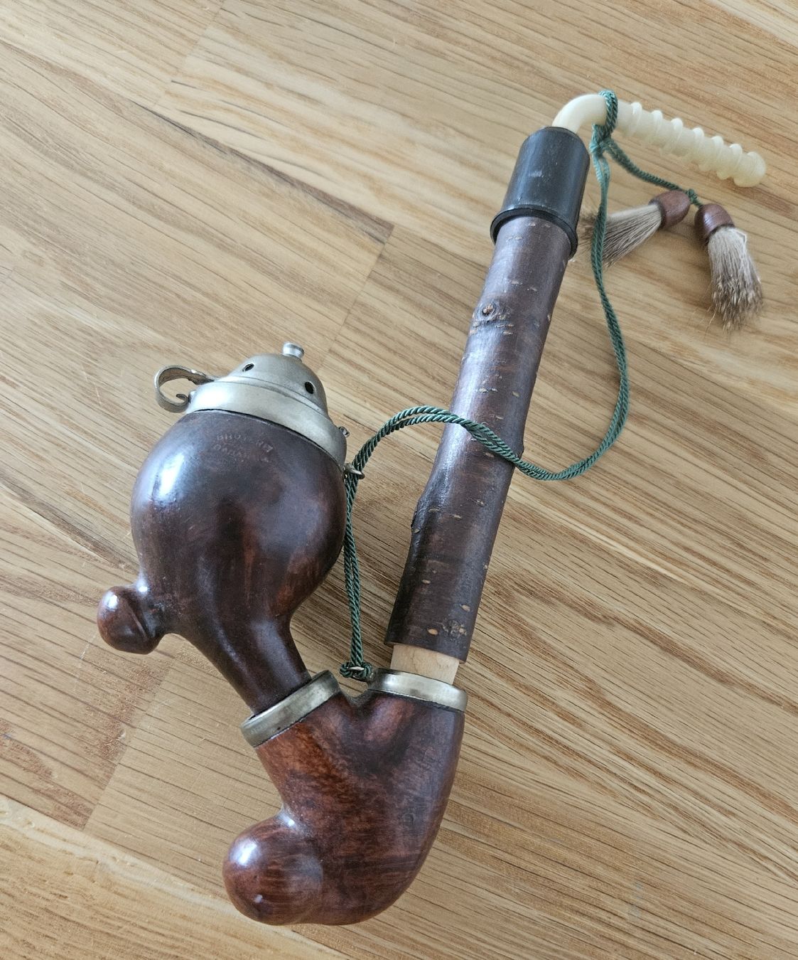 Pipes & Accessoires: Gesteckpfeife / Jägerpfeife aus Holz (gebraucht) – D'occasion à Würenlingen par grizzlyne1 2