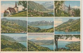 AB 158 Glion sur Montreux, 710 m, ca. 1930