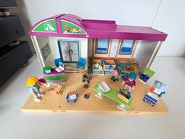 Playmobil Mitnehm-Tierklinik 70146 guter Zustand