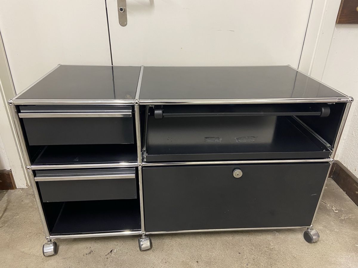 USM Banconi: USM Haller Sideboard schwarz – Usato da Dietikon venduto da brocki-eyra 4