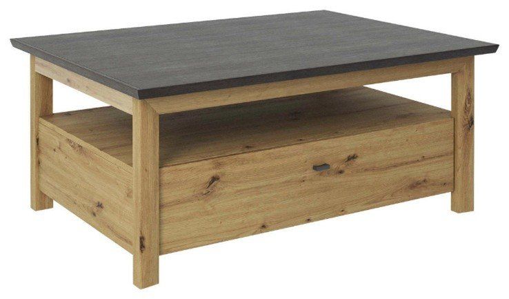 Tavoli: Couchtisch Eiche Artisan mit 2 Schubladen – Usato da Dagmersellen venduto da Pining1 1