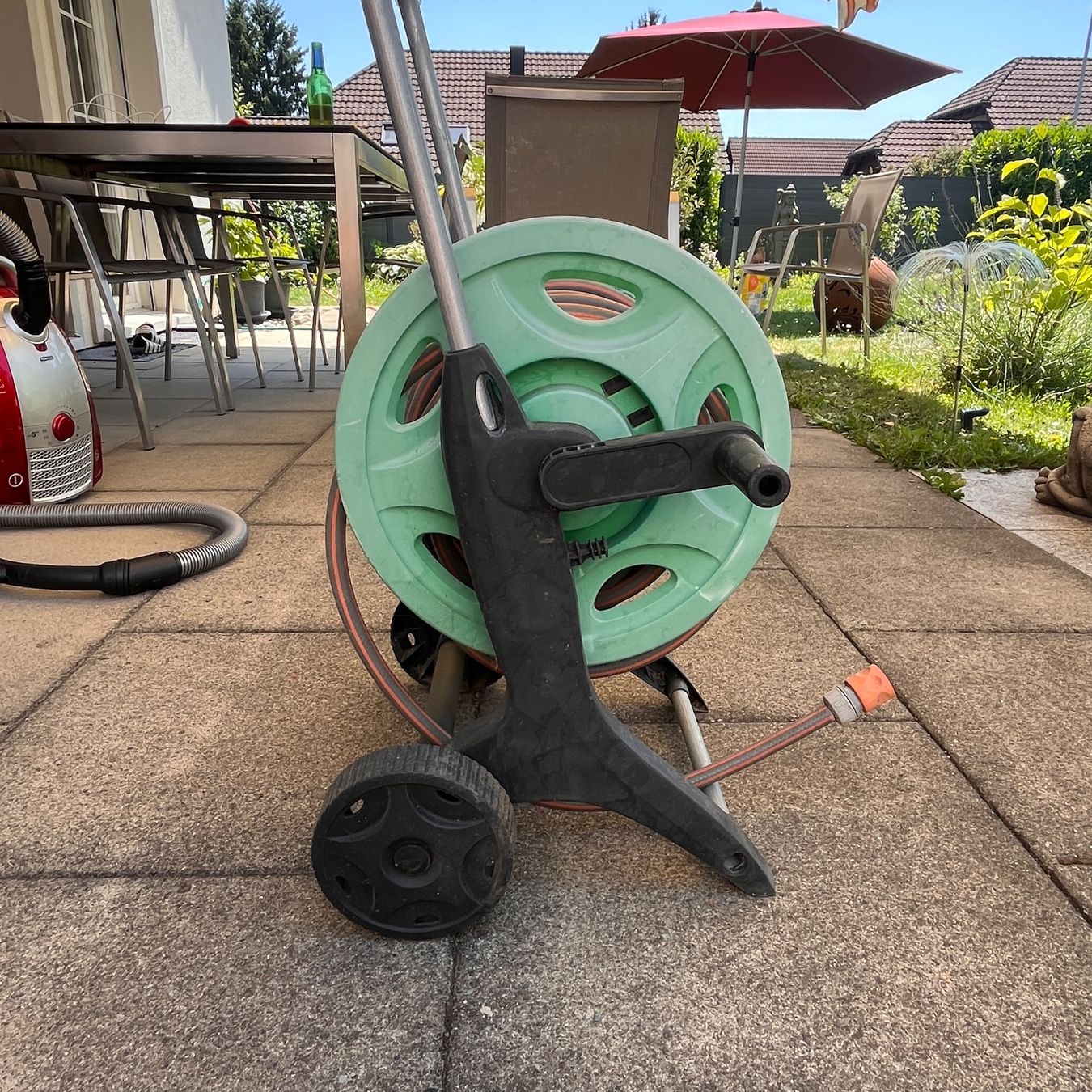 Valigie & Borse: Gartenschlauch mit Wagen gebraucht – Usato da Remigen venduto da Narake 2