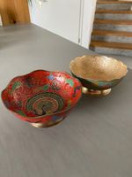 2 orientalische Vintage Messingschalen