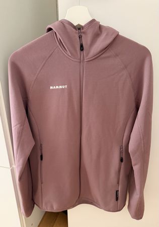 Mammut Damen Midlayer/Fleecejacke mit Kapuze Gr. M