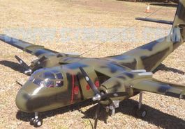 de Havilland DHC-4 Caribon, Spw 2490mm, ARF-Set von CYModel