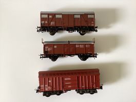 Fleischmann Güterwagen DB 1:87 H0