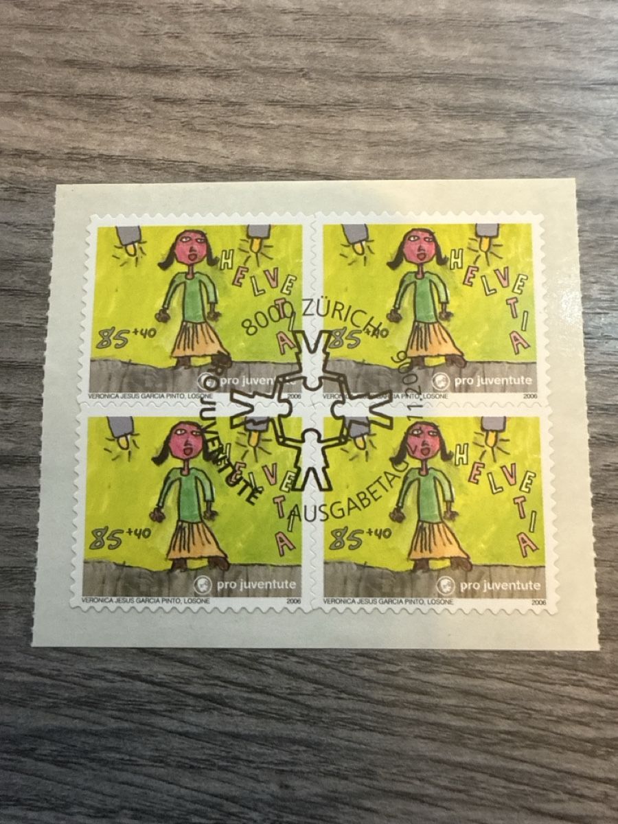 Tutti i francobolli: Briefmarken "pro juventute" von 2006, Viererblock! – Nuovo (secondo la descrizione) da Tafers venduto da nicole.ts