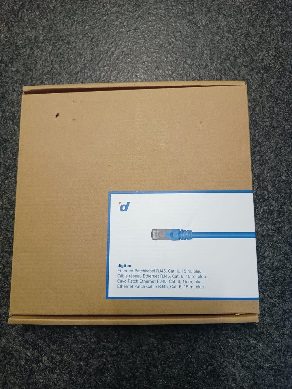 Digitec Cavi: Ethernet-Patchkabel RJ45, 15m – Nuovo e nell'imballaggio originale da Zweisimmen venduto da Mousie