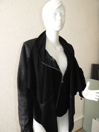 veste cuir /blazer - T42