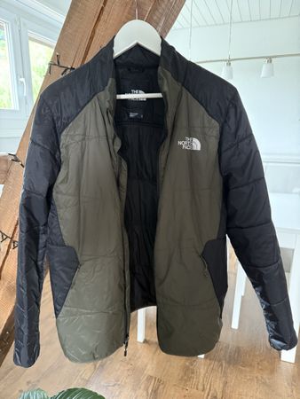 North Face Übergangsjacke grün/schwarz, Grösse M