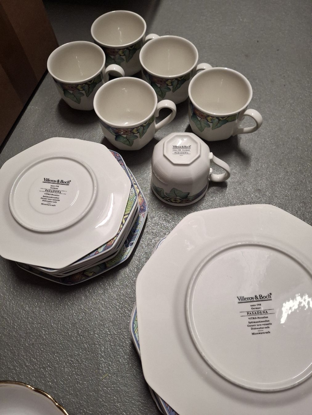 Villeroy & Boch Set di piatti: Villeroy & Boch Pasadena und weiteres – Usato da Kradolf venduto da rge_pf7p 2