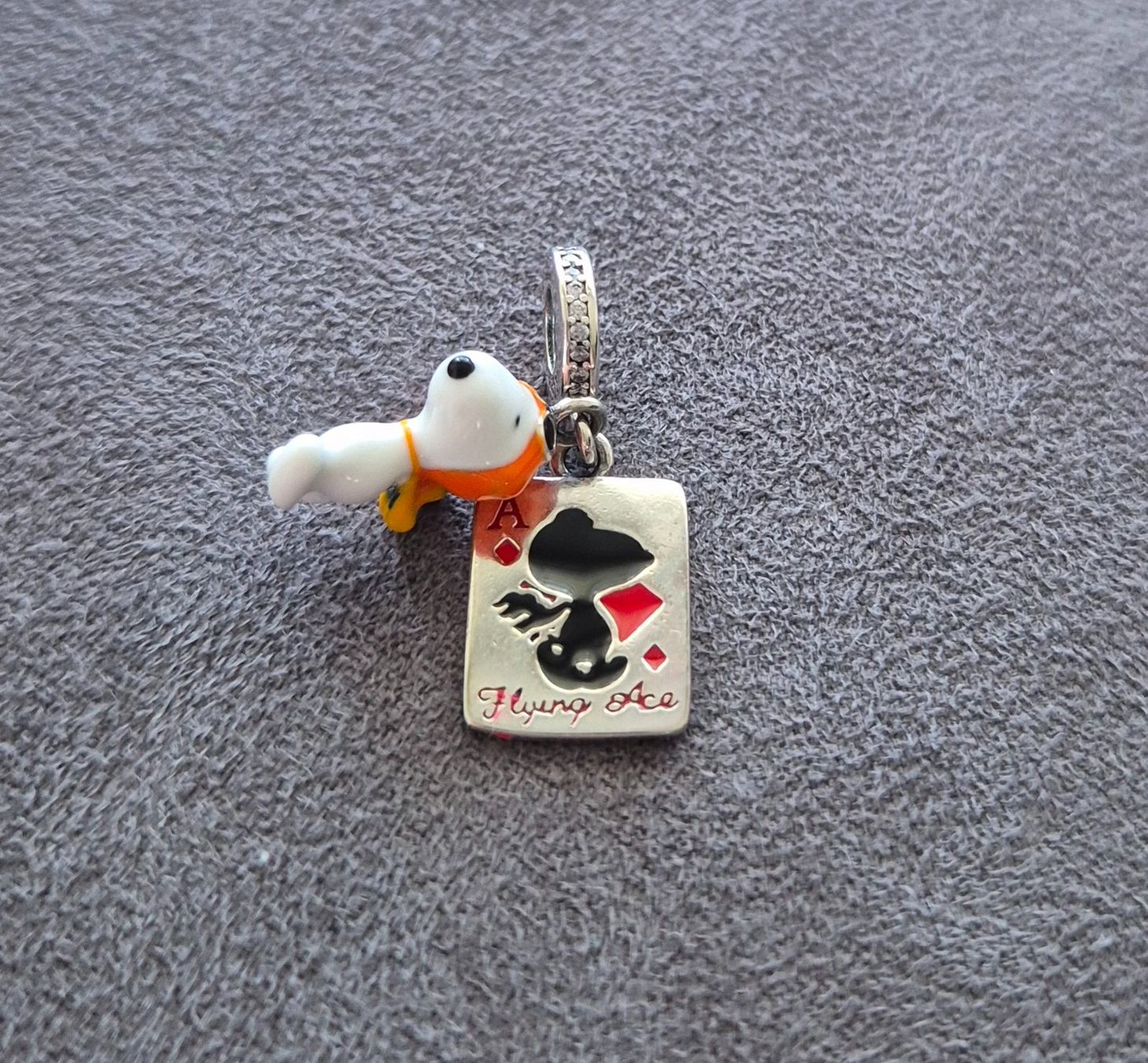 Ciondoli: Silber Charm Snoopy +Garantie – Nuovo (secondo la descrizione) da Rotkreuz venduto da Carbone_Bijou-Shop 1
