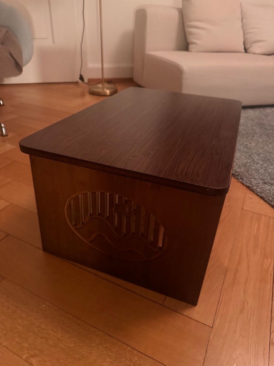 Tavoli: Beistelltisch Holz dunkel – Nuovo (secondo la descrizione) da Zürich venduto da Leined 1