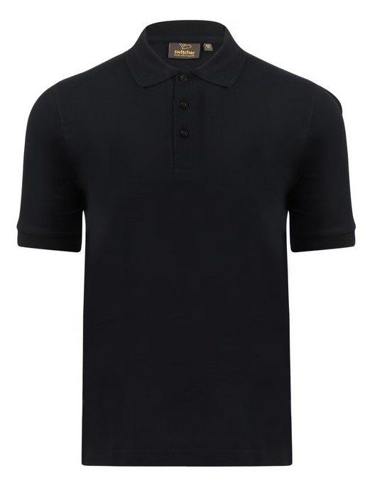 Polo-Shirts: Switcher John Switcher Herren Polo Bio schwarz Gr. S – Neu und originalverpackt aus Oensingen von Liquidations-Shop