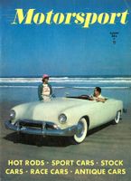 Zeitschrift «Motorsport», 08/1951, US-Hotrods/Customs