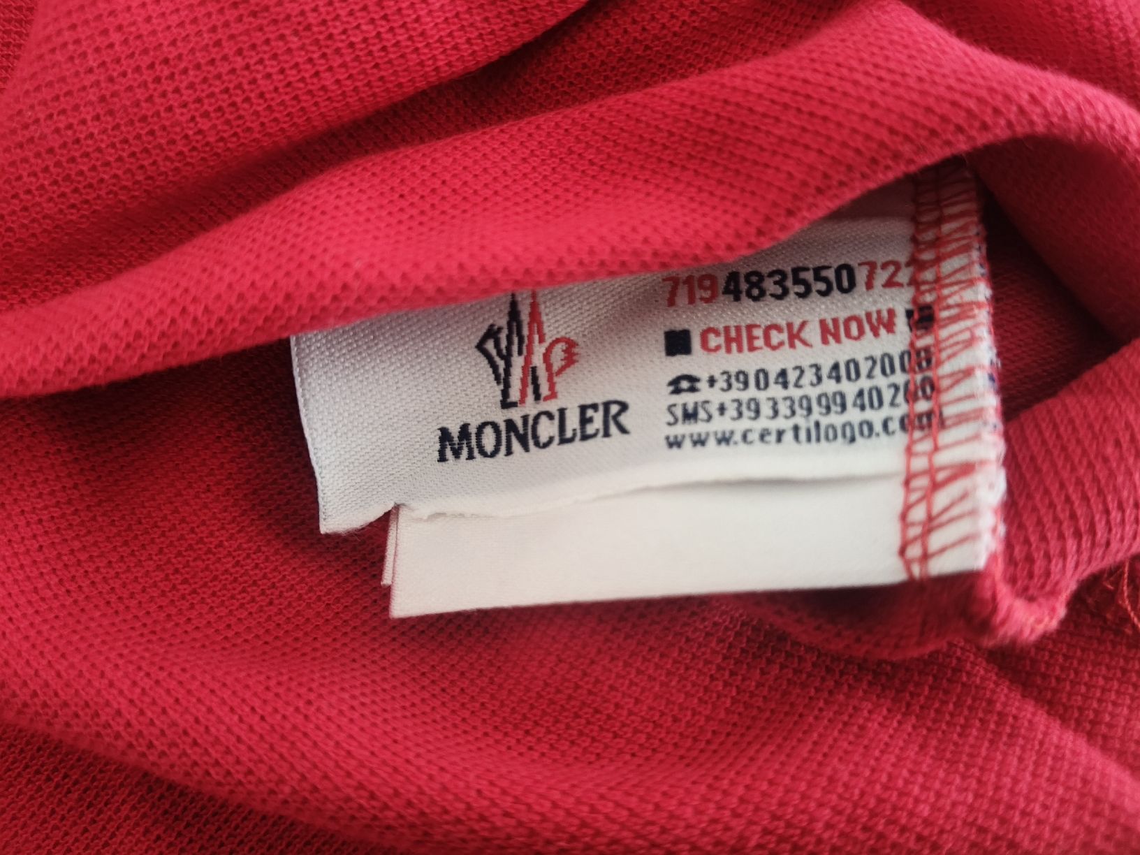 Moncler Polo-Shirts: Moncler Polo – Gebraucht aus birsfelden von Coupe1982 3