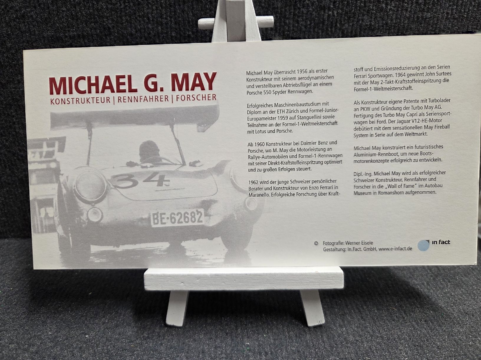 Autogramme: Original Signiert vom Michael G.May  – Gebraucht aus Wetzikon ZH von AmacherM 1