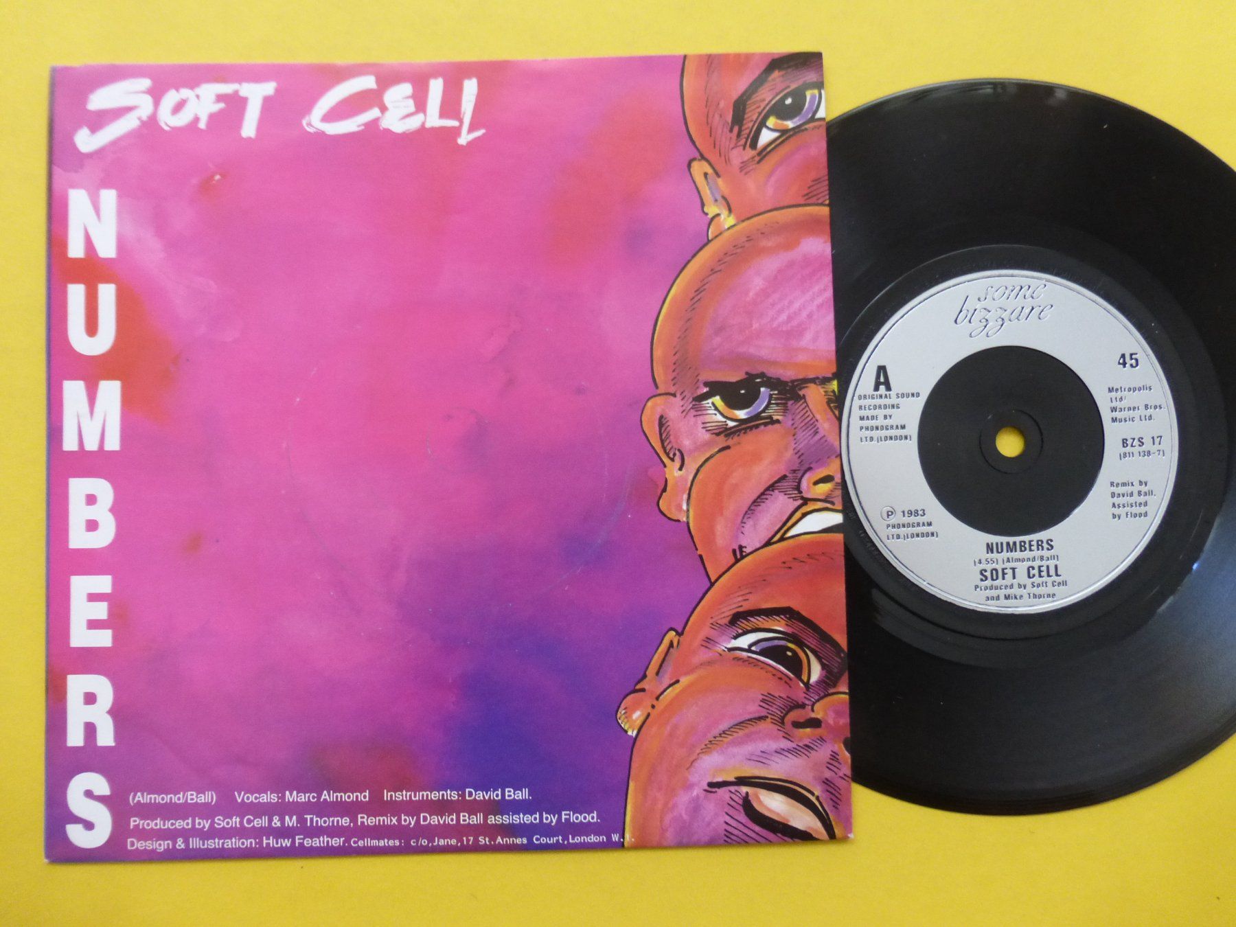 Vinyles: Soft Cell – Numbers / Barriers – D'occasion à Zürich par Swiss57