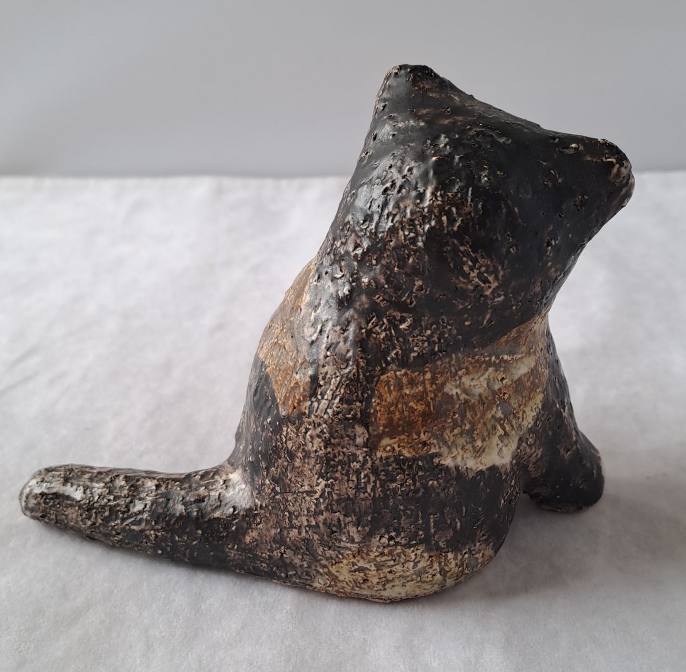 Statuette: Ueli Schmutz Keramik Katze  – Usato da Adliswil venduto da globill 2