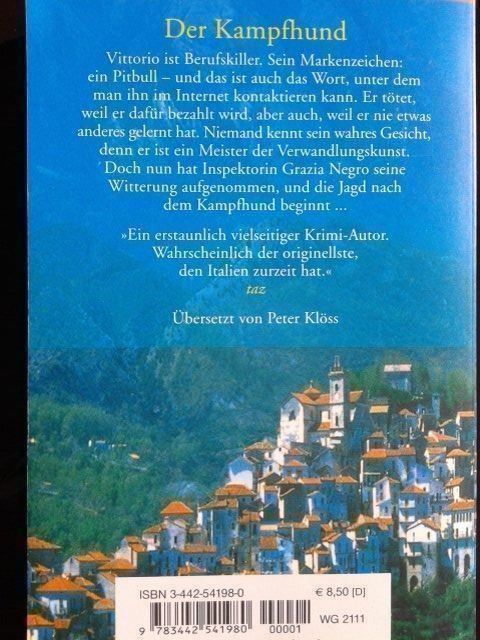 Libri: Carlo Lucarelli Der Kampfhund – Usato da Basel venduto da Alacant 2