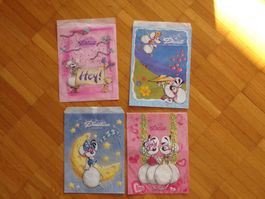 Diddl Papier Tüten   4 Stück   Set O14