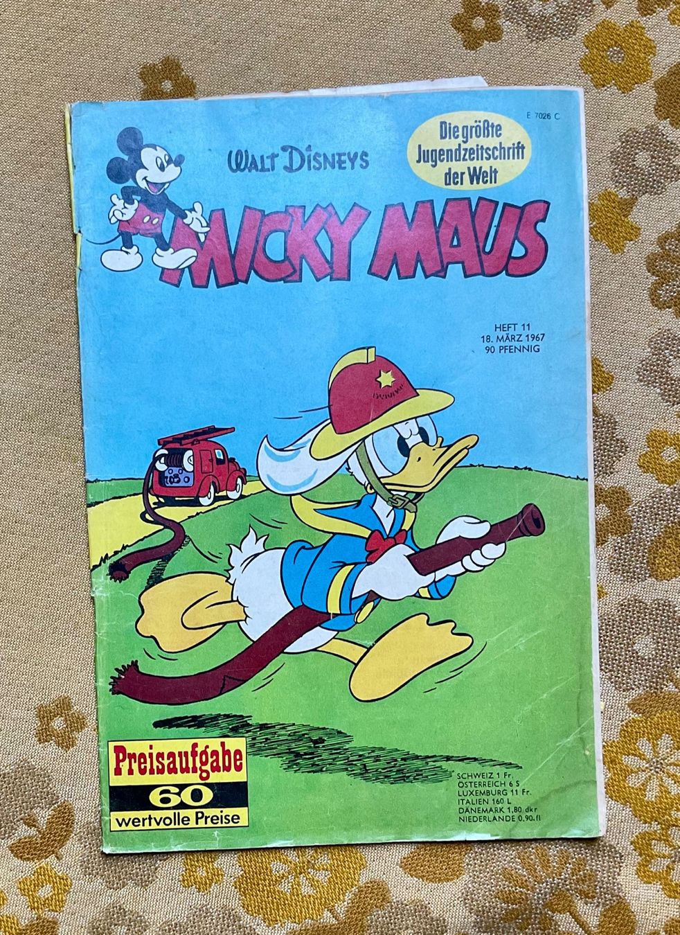 Fumetti: Micky Maus Heft Nr 11 von 1967 – Usato da Endingen venduto da nathan05